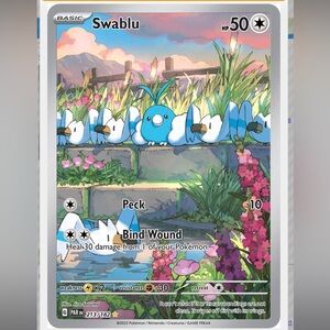 Swablu #213 Pokemon Paradox Rift